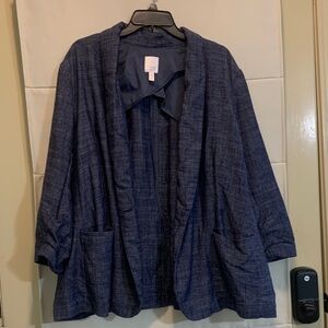 LC Lauren Conrad Navy Blazer
